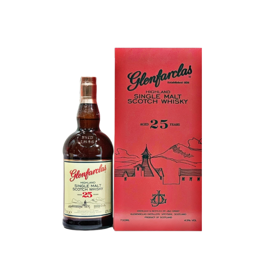 Rượu Whisky Glenfarclas 25 Year Old Hộp Gỗ